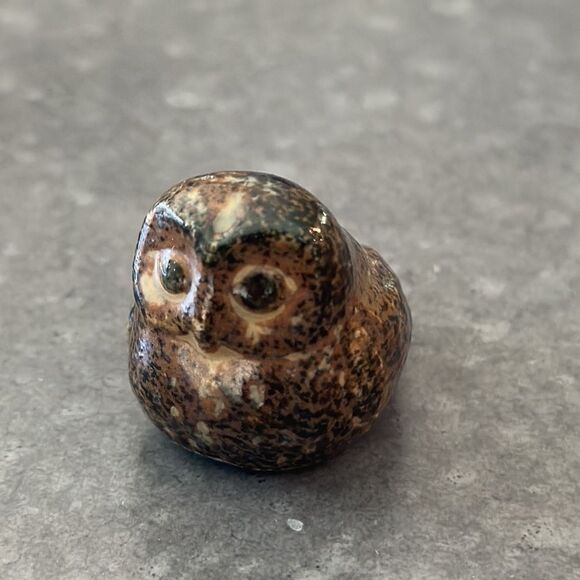 Tiny Vintage Ceramic Owl - Picture 2 of 5